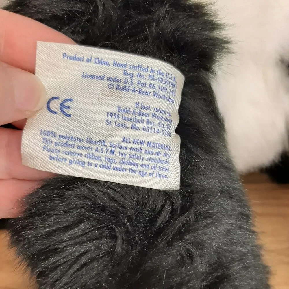 Build A Bear Panda Stuffed Animal Plush Zoorrific BAB Retired 16in St. Louis Zoo